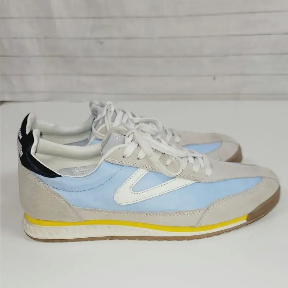 TRETORN RAWLINS SNEAKERS IN MIAMI BLUE, sz 9.5